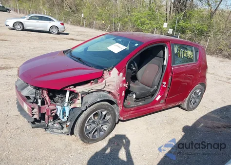 2017 Chevrolet Sonic Lt Auto from USA, damaged, VIN 1G1JD6SH3H4117440